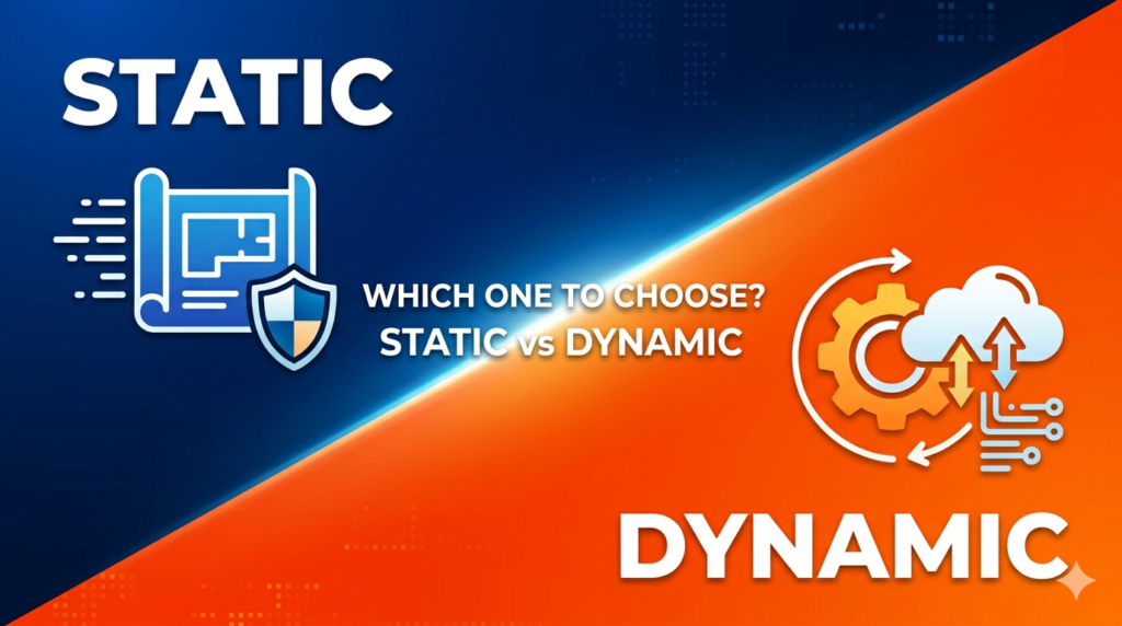 static vs dynamic website